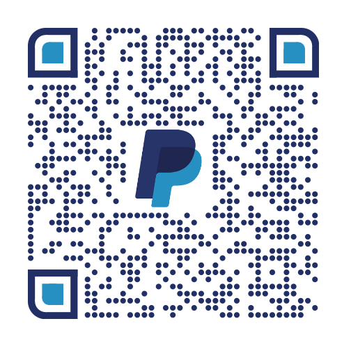 PayPal QR code for paying membership dues